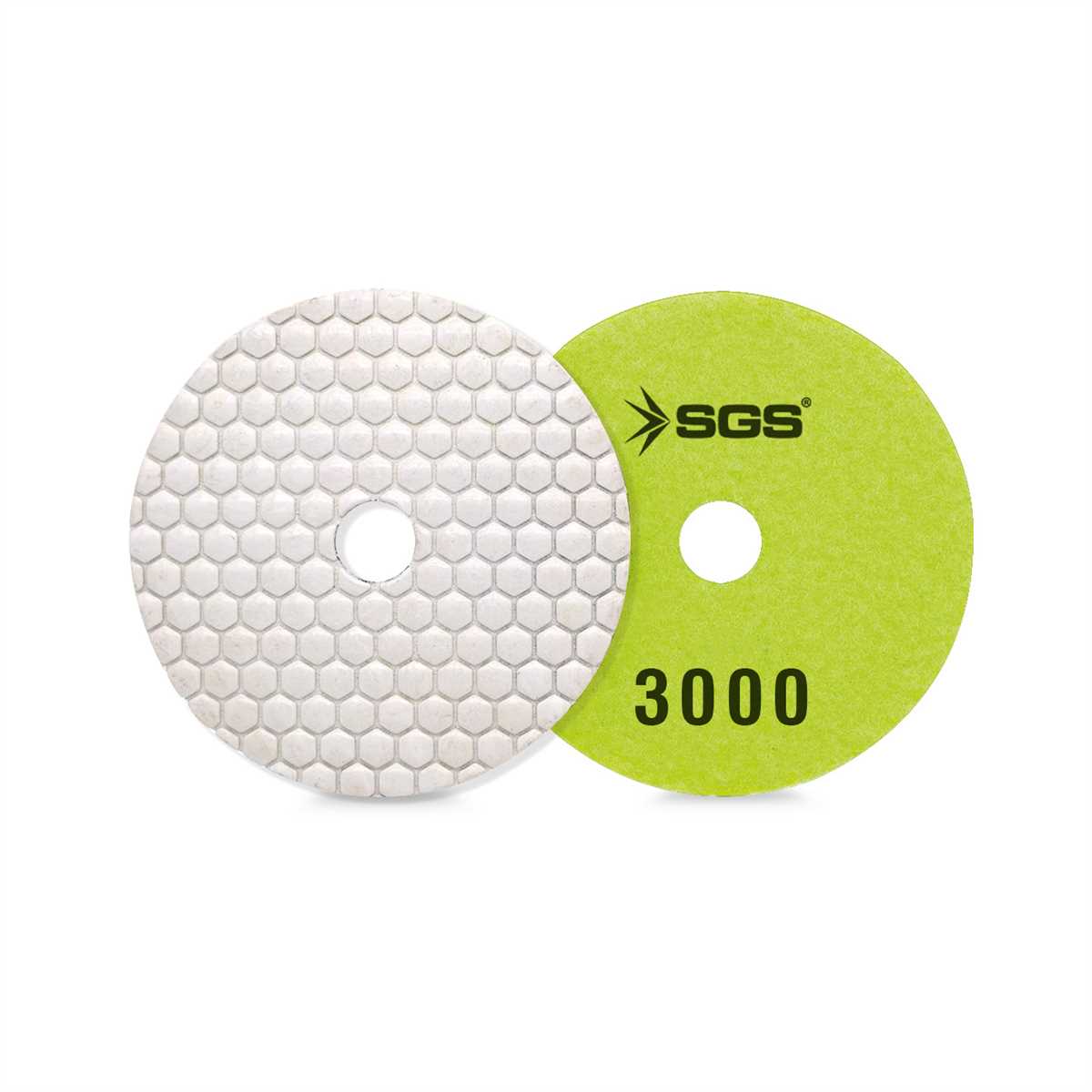 Diamond Polishing Pads 100mm 3000 Grit 1