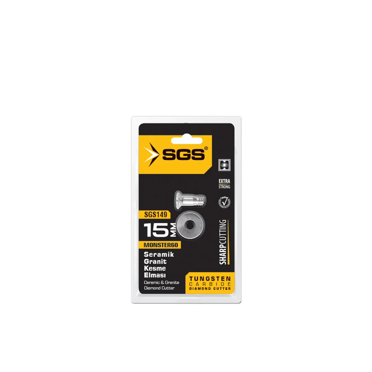 SERAMİK-GRANİT KESME ELMASI MONSTER&SMART 15MM 1