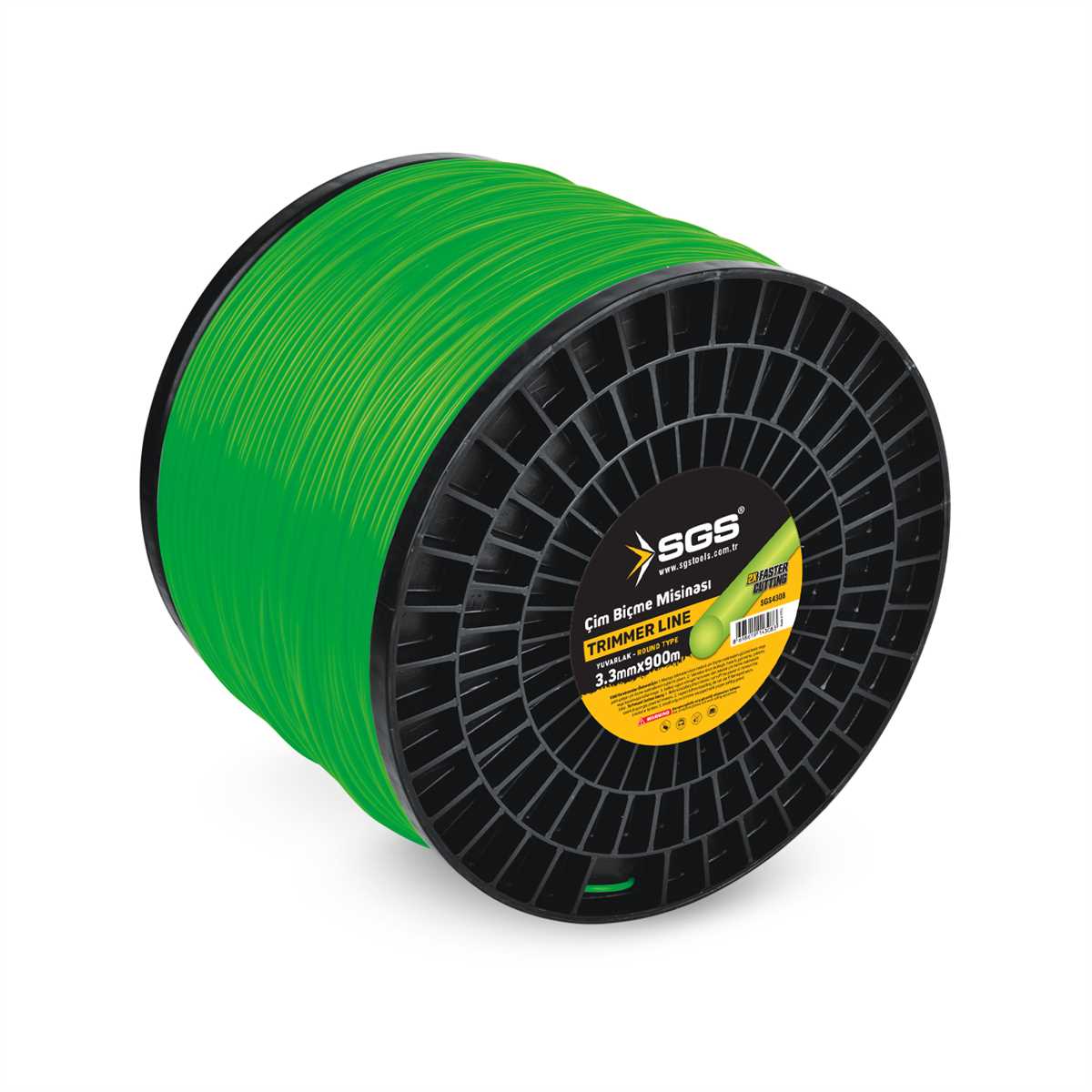 TIRPAN MİSİNASI 3.3 MM 900 MT YUVARLAK (YEŞİL) 1