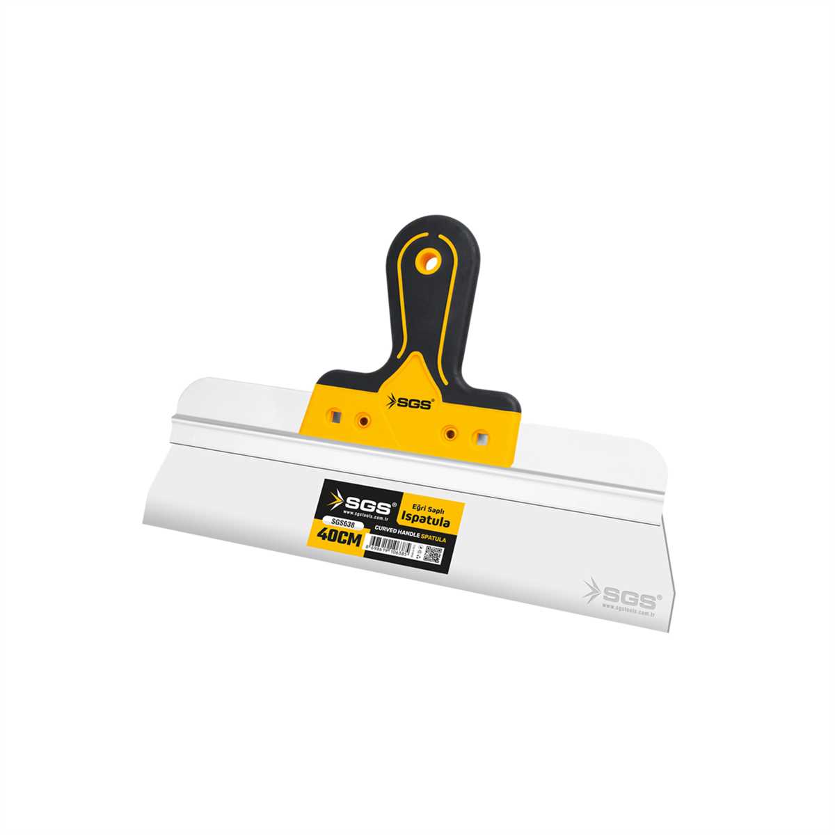 EĞRİ SAPLI ISPATULA 40 CM (PASLANMAZ ÇELİK) 1