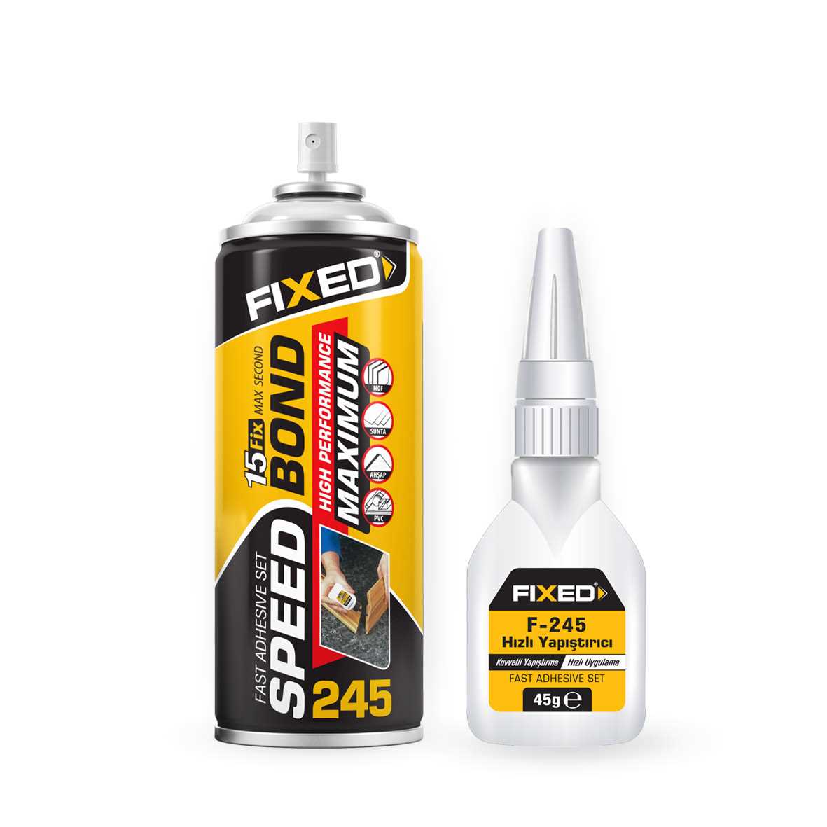 FIXED PROFESYONEL HIZLI YAPIŞTIRICI 200+45 1