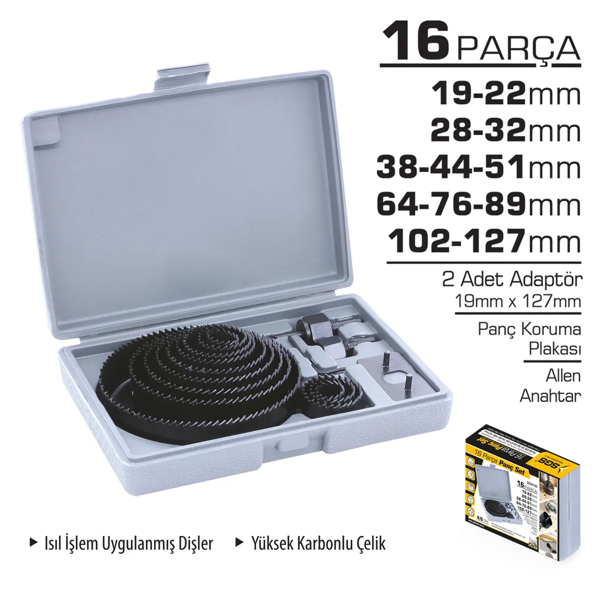 PANÇ SETİ 16 PARÇA 1