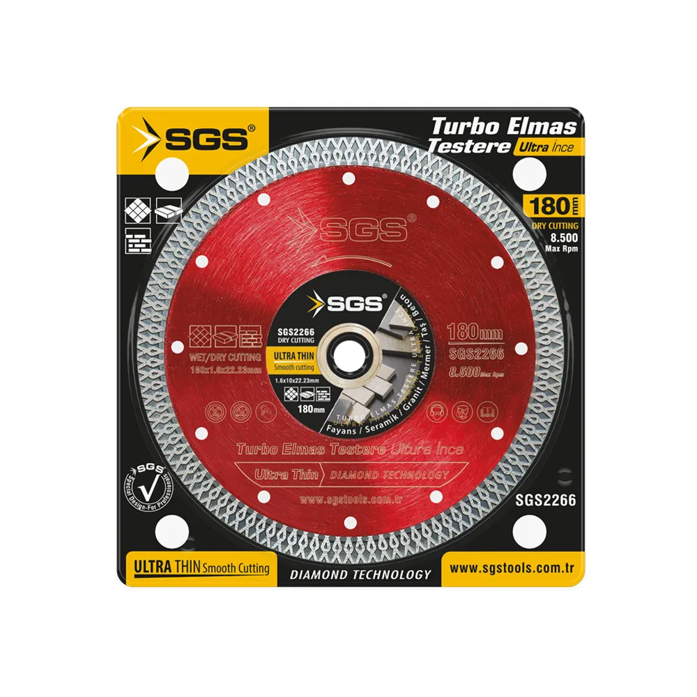 Diamond Cutting Disc Turbo Diamond Blade  180 mm 1