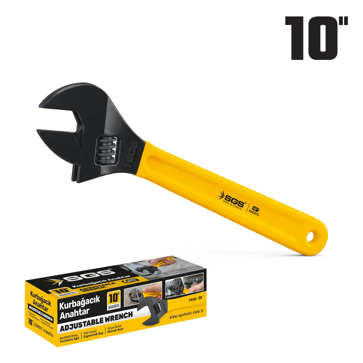 KURBAĞACIK ANAHTAR 10'' 1
