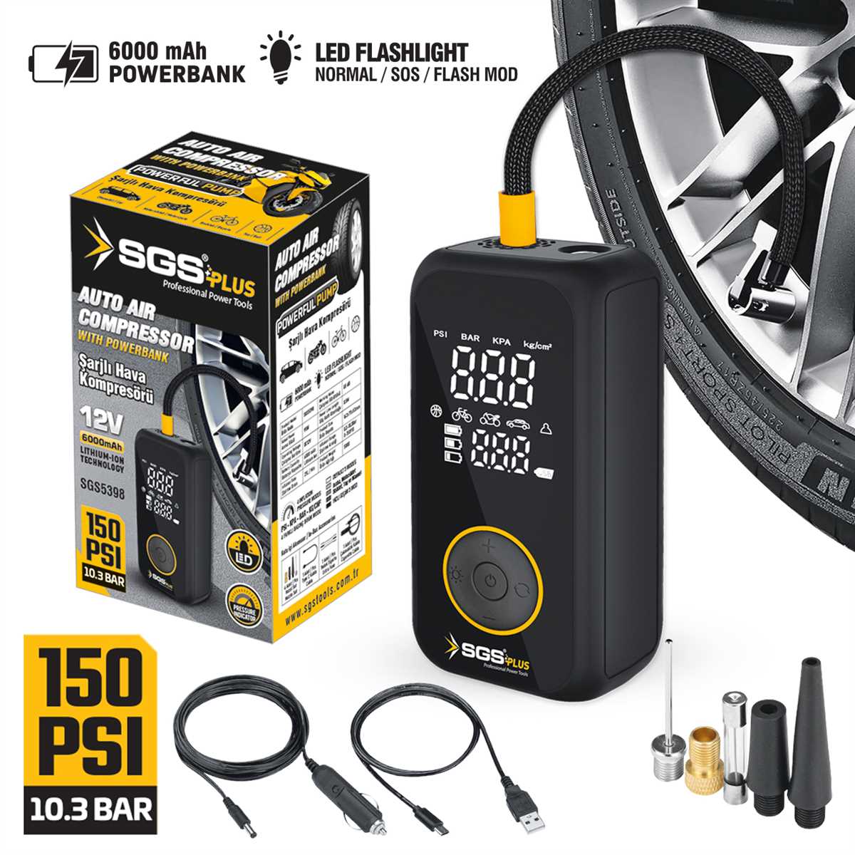 POWERFUL PUMP 20V 6.0 Ah 1