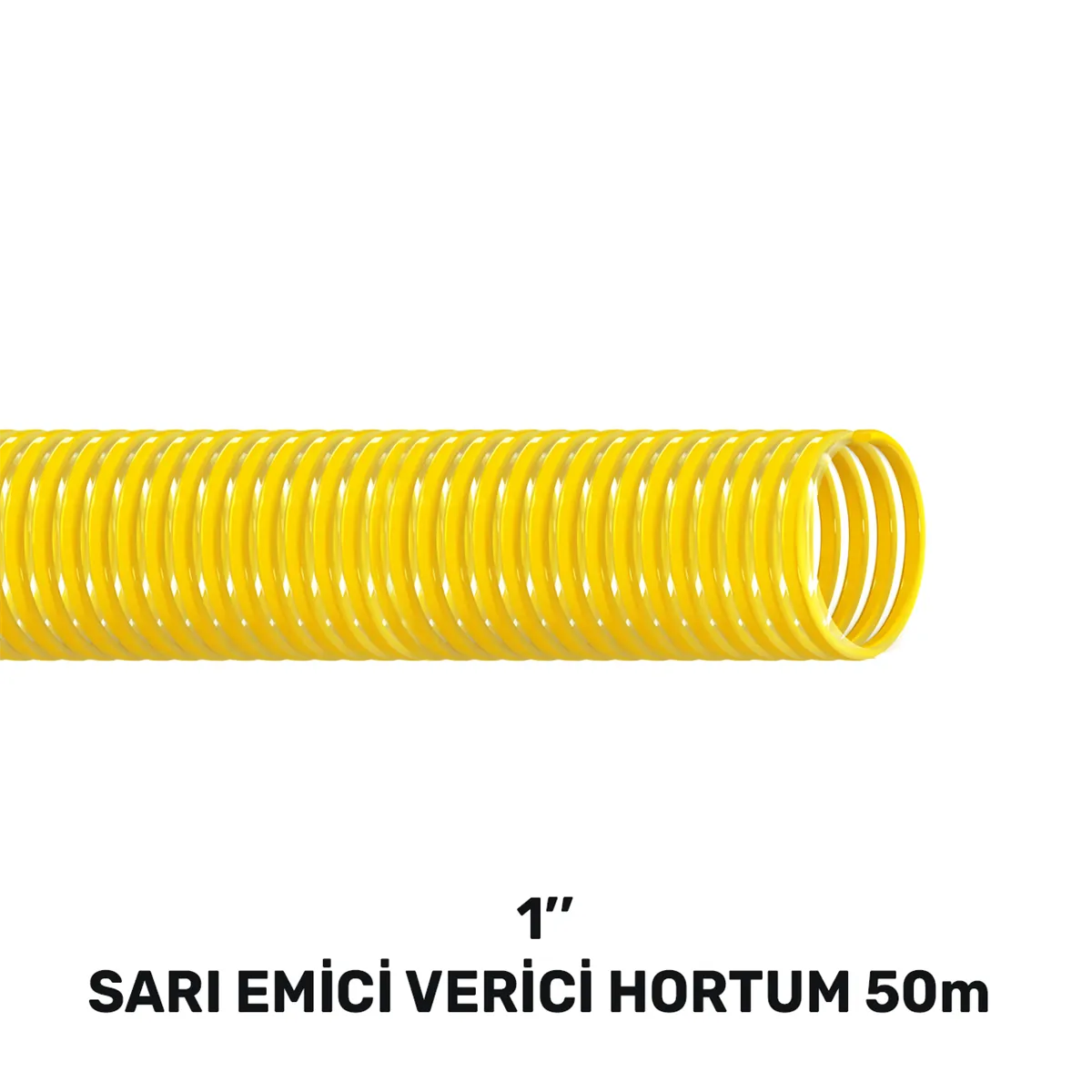 1'' SARI EMİCİ VERİCİ HORTUM 50 MT 1