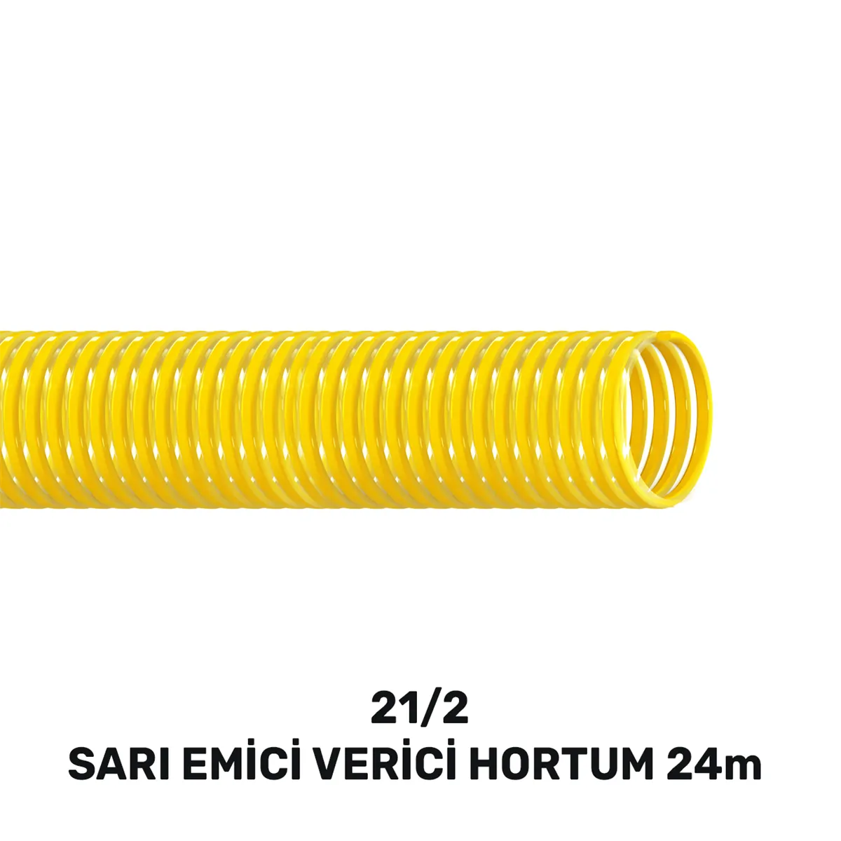 21/2 SARI EMİCİ VERİCİ HORTUM 24 MT 1