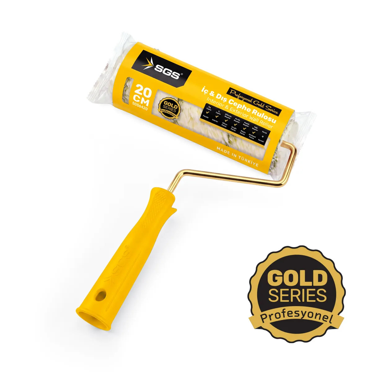 SGS PROFESYONEL İÇ-DIŞ CEPHE GOLD RULO 20 CM 1