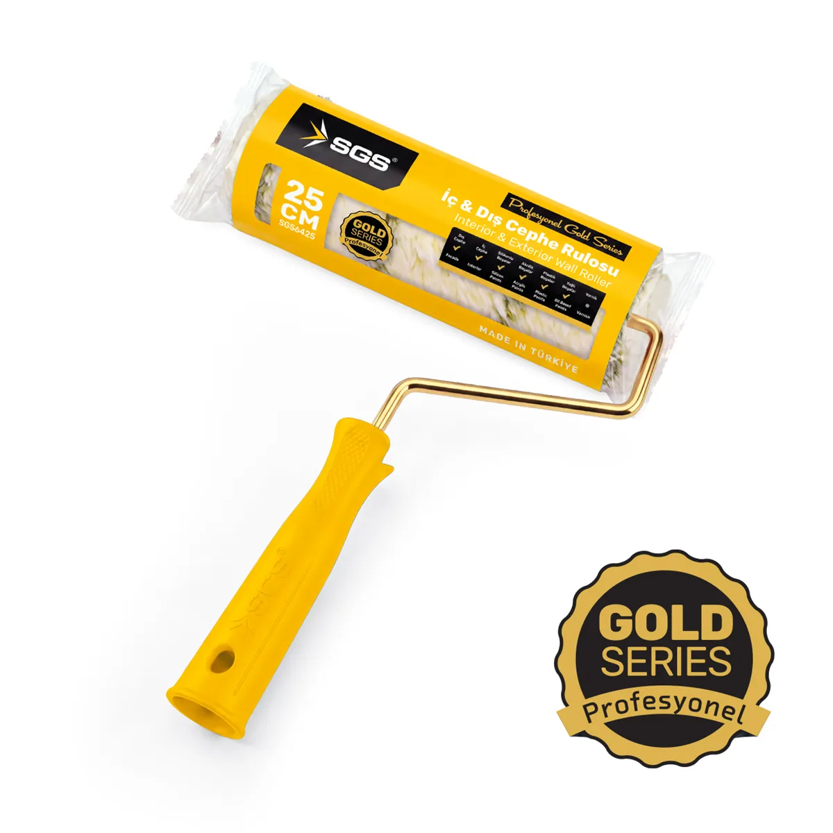 SGS PROFESYONEL İÇ-DIŞ CEPHE GOLD RULO 25 CM 1