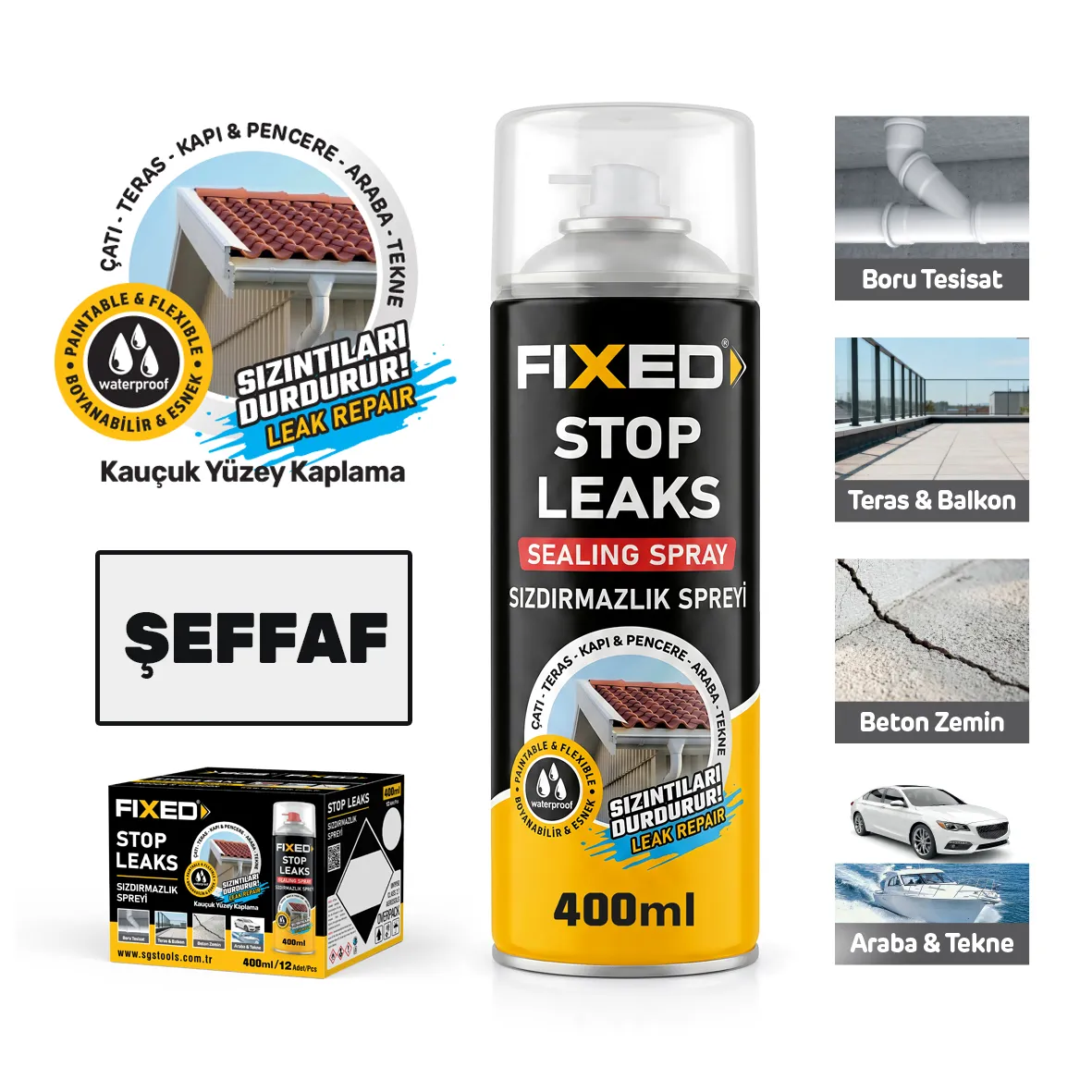 Sealing Spray 400 ML Transparent 1