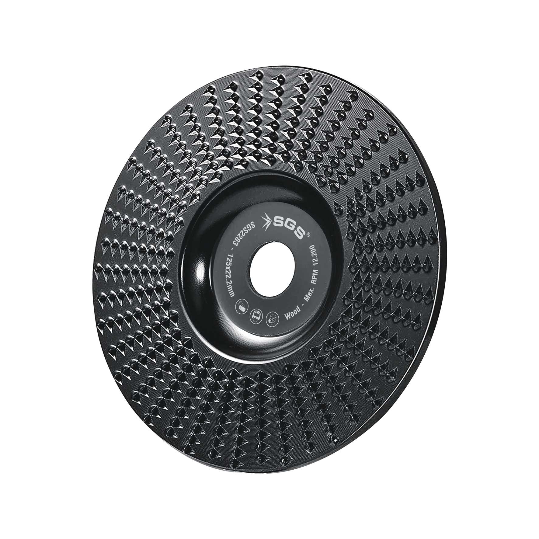 AHŞAP İŞLEME TAŞLAMA DİSKİ DÜZ 125MM*22,22MM 1