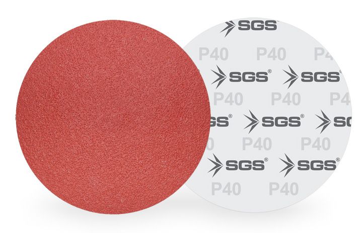 Velcro Sander Disc 180mm P120 Aliminium Oxide 1