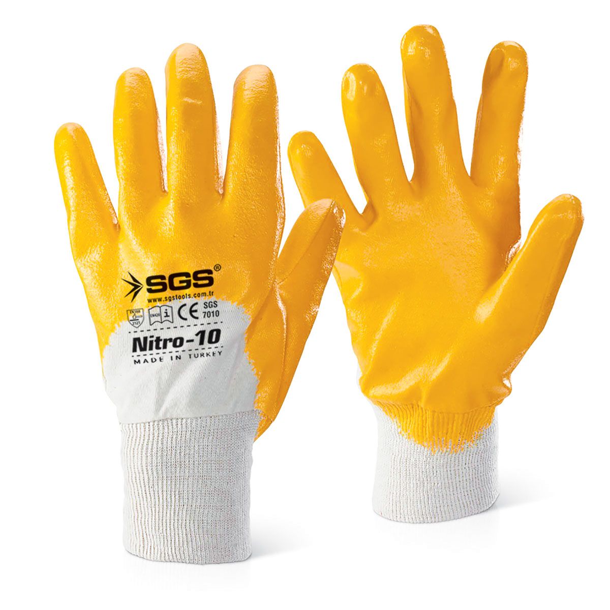 Nitrile Coated Cotton Gloves Nitro-9 1