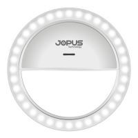 Jopus RK12   Şarjlı Led Lambali Selfie Işığı Beyaz - 8