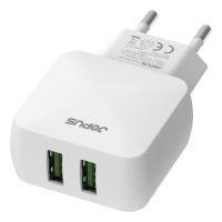 Jopus Universal Lightning JO-DU01 Dualm JO-DU01 Dualm 2in1 2,4 A Charging Set Beyaz - 2