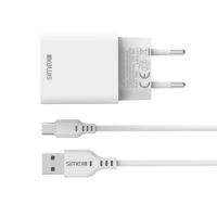 Simex Universal Type C SPS-04 Quark 2in1  Qualcomm 3.0 18W Sarj Seti Beyaz - 4