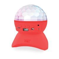 Jopus Disco Ball   Bluetooth Hoparlör Kirmizi - 11