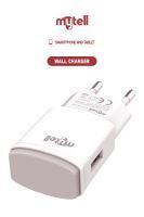 Mytell Universal  MY-C10 Thunder Usb Baslik  2000 mAh Ev Sarj Cihazi Beyaz - 2