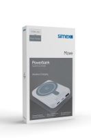 Simex S-30 Move  5000mAh Power Bank Beyaz - 5