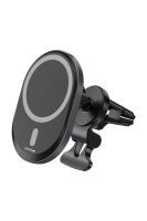 Simex  Cargador Wireless Magsafe 15 Watt Araç Sarji Siyah - 1