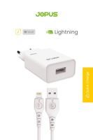 Jopus iPhone Lightning JO-S05 Stable  2A 10 Watt Sarj Cihazi Beyaz - 2