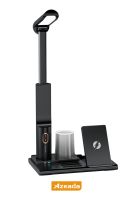 Azeada  PD-X5 Wireless Magsafe ışıklı 15 Watt Sarj Cihazi Siyah - 1