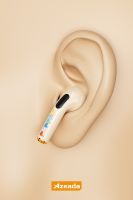 Azeada AZ-BT07 TWS Askı Aparatlı   Bluetooth Kulaklık Pembe - 9