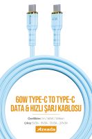 Azeada  AZ-B07a  Data Kablosu Mavi - 4