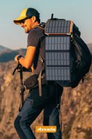 Azeada AZ-P16 22,5W 20000mAh Power Bank Dahili Kablolu Siyah - 4