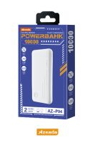 Azeada AZ-P04 2,1A 10000mAh Power Bank Beyaz - 7