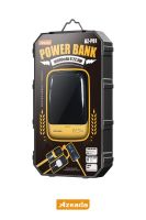 Azeada AZ-P01 22,5W 10000mAh Power Bank Dahili Kablolu Sari - 12