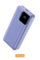 Azeada AZ-P11 22,5W 20000mAh Power Bank Dahili Kablolu Mor - 6