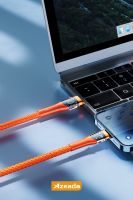 Azeada Type-C to Lightning PD-B89 27W Data Kablosu Turuncu - 9