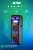 Jopus Planet    Mikrofonlu Bluetooth Hoparlör Siyah - 4