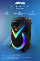 Jopus Crazy    Mikrofonlu Bluetooth Hoparlör Siyah - 3