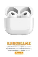 Azeada PD-BT111 4.Nesil    Bluetooth Kulaklık Beyaz - 4