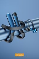 Azeada AZ-BN05 Boyun Askılı    Bluetooth Kulaklık Mavi - 3