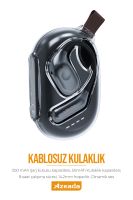 Azeada AZ-BT13 TWS    Bluetooth Kulaklıklar Mavi - 10