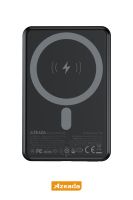 Azeada AZ-P26 Wireless 15W 5000mAh Power Bank Siyah - 1
