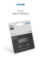 Simex SU-109 Stella 3.2 Metal 64GB USB Bellek SU-109 Stella - 2
