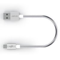 Jopus  Micro JO-DK5 20cm Short Spiral Data Kablosu Gri - 2