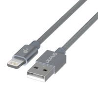 Jopus iPhone 7\7 Plus JO-DK3 1.2mt Stylish Cloth Data Kablosu Füme - 9