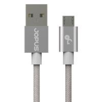 Jopus Micro JO-DK3 1.2 Meter Stylish Cloth Data Cable Gri - 3