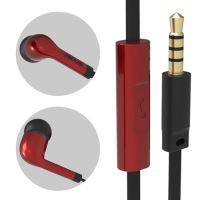 Jopus JO-K43 Rainbow Plus Universal 3,5 Microphone Earphone Kirmizi Siyah - 4