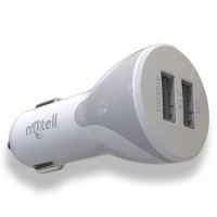 Mytell Universal Universal MY-A6 Pro MY-A6 Pro USB Head With 2 USB Port 2100 mAh In-Car Charger Beyaz - 5