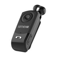 Simex Practica Mikrofonlu    Bluetooth Kulaklik Siyah - 2