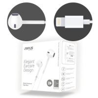 Jopus K50 iPhone 8 Bluetooth Mode Connection Microphone Earphone Beyaz - 1