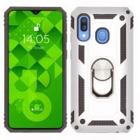 Jopus Samsung A40 JS-225 Zirh   Silikon Kilif Gri - 21