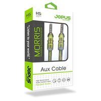 Jopus 3.5mm JA-01 Purpleris AUX Cable Yeşil - 16