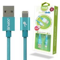 Jopus iPhone 7\7 Plus JO-DK3 1.2mt Stylish Cloth Data Kablosu Mavi - 11